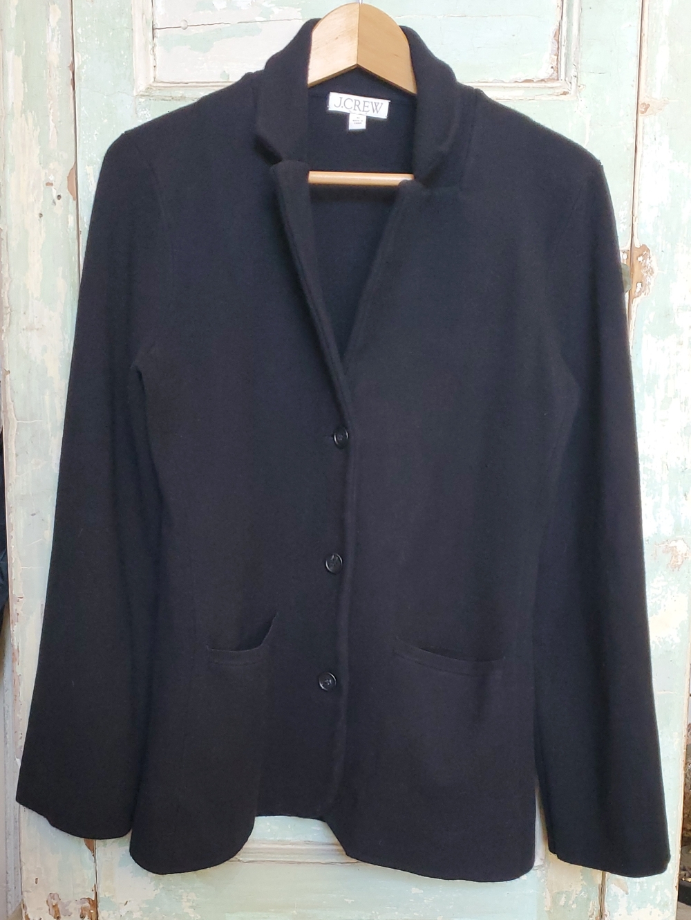 J. Crew Women's Black Single-Breasted Blazer